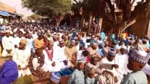 PHOTOS: Sokoto Imam leads Eid-prayers, says ‘Crescent moon sighted in Niger Republic’ 