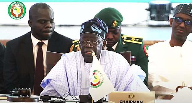 FULL TEXT: Tinubu’s opening speech at second ECOWAS Summit on Niger coup