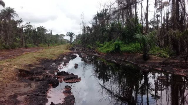 Oil spillage Rivers