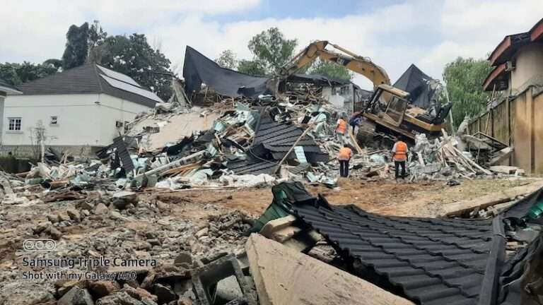 Abuja first unapproved building demolished under FCT Minister 