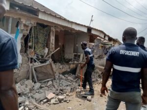 Lagos begins market demolition at train station locations