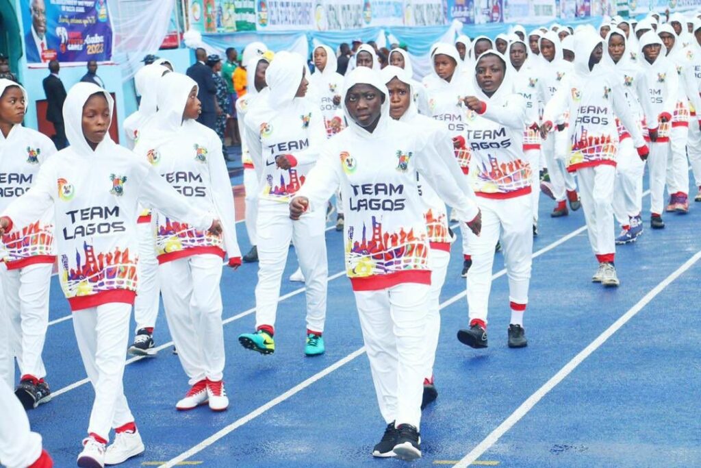 2023 NYG: Delta, Lagos, Bayelsa leads table as seven states yet to win a medal