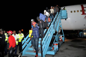 Stranded Nigerians In Libya return home
