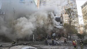 Russia attacks Ukraine’s capital, Kyiv with drones