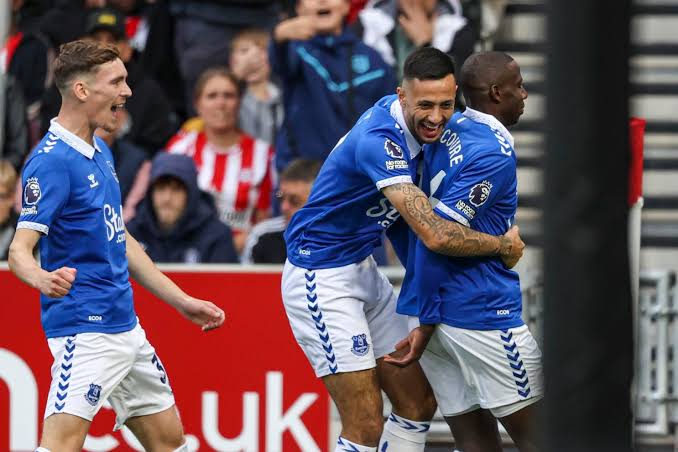 Everton beats Brentford 3-1 to record Premier League first victory