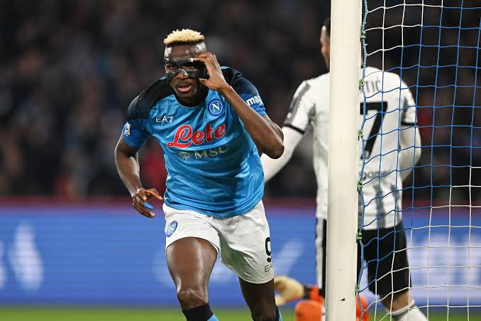 Italian Serie A: Napoli crush Udinese as Osimhen snubs media distraction