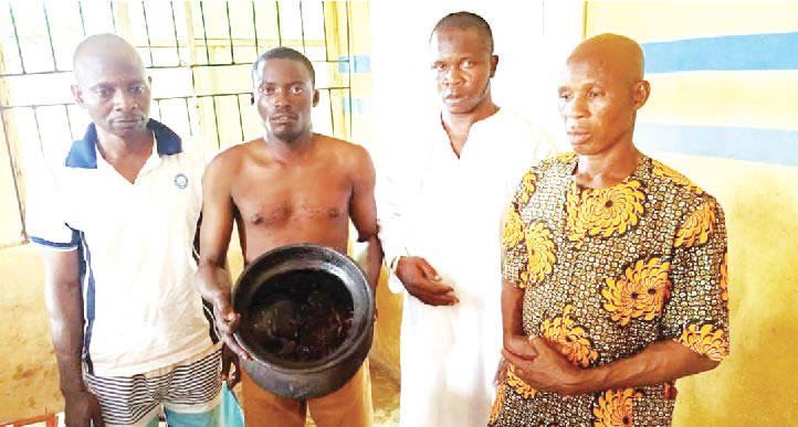 Police nab Pastor, three others with human skull in Ogun