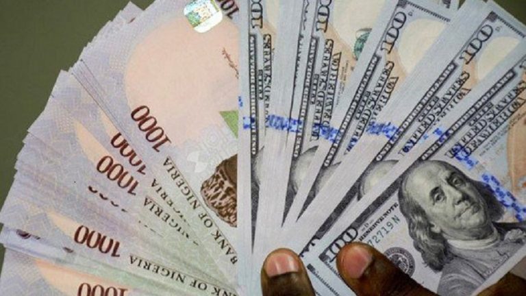 Naira gains against dollar, exchanges at N742
