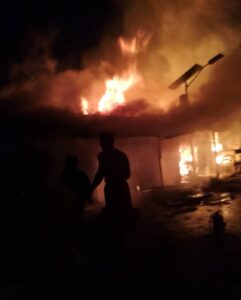 Fire destroys 17 shops in Osun