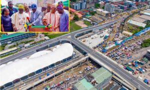 Sanwo-Olu inaugurates Yaba flyover, as Lagos red rail line races to completion