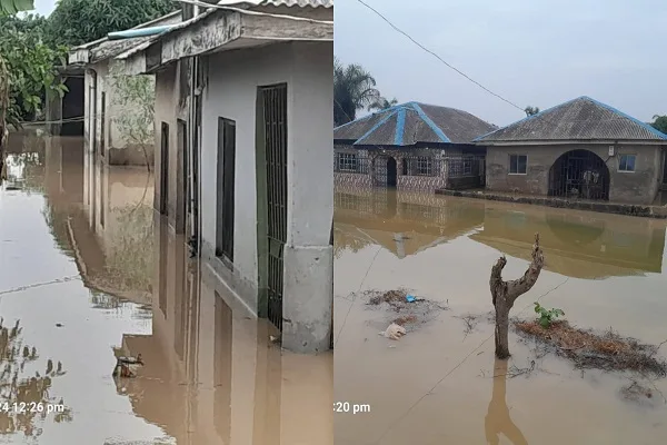 Lagos residents trapped as early morning rain submerged 151 houses