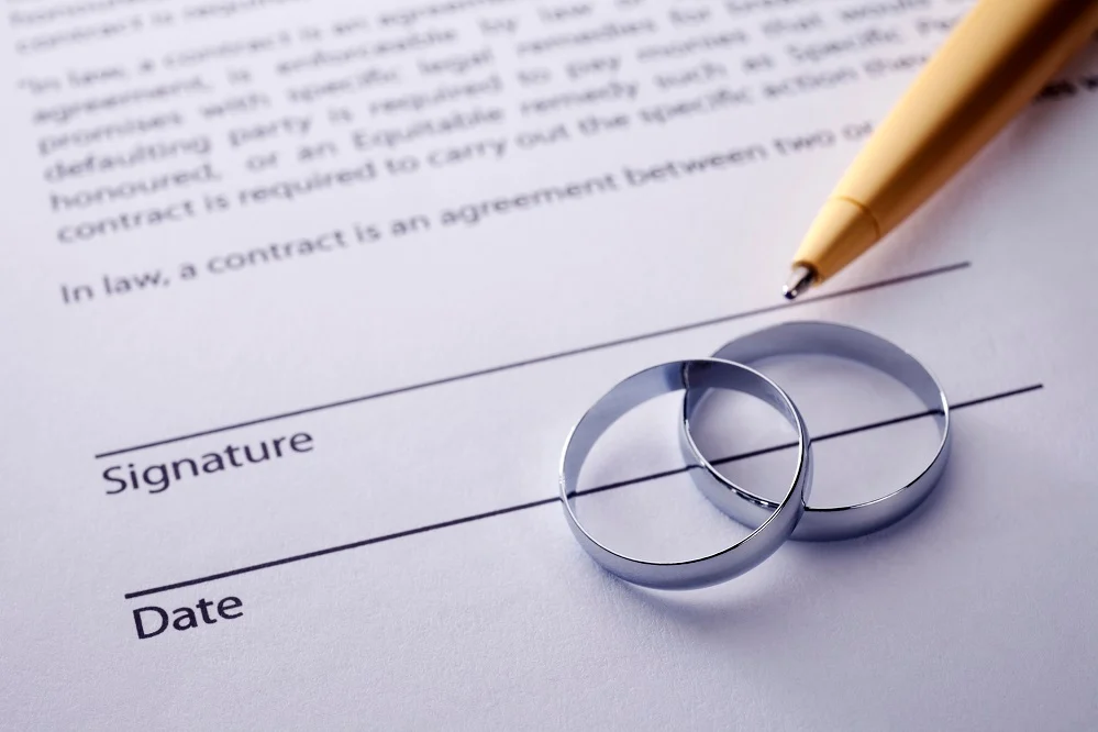 marriage wedding contract